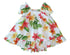 RJC Baby Girls Plumeria Sunshine Puff Sleeve Hawaiian 2pc Dress Set